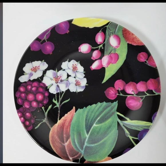 Philippe Deshoulieres Porcelain De Limoges Appetizer Plates Fruit 6 In - Picture 4 of 12